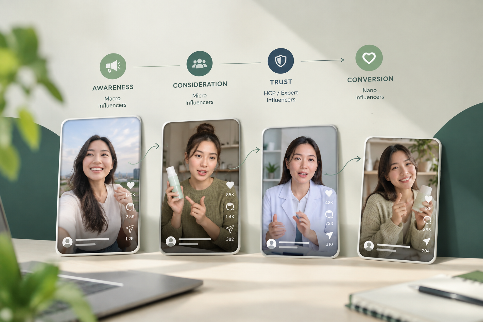 From Awareness to Conversion:Building a Multi-Tier Influencer Strategy